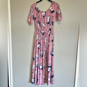 Love Fire Shorts Jumpsuit Romper Maxi with Train Size Medium